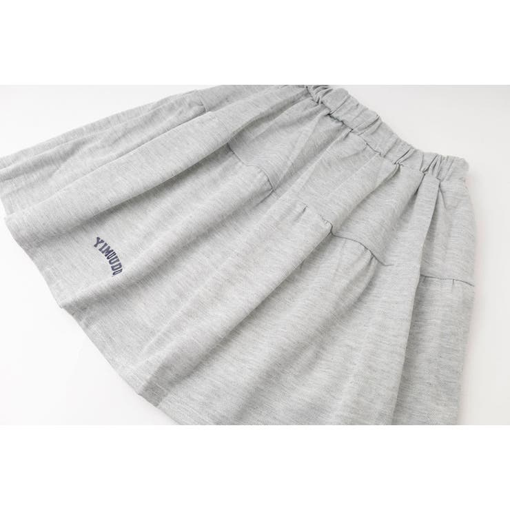 【2点セット】クロップドロゴプリントポロトップス＋フレアスカート | URBAN CHERRY | 詳細画像26 