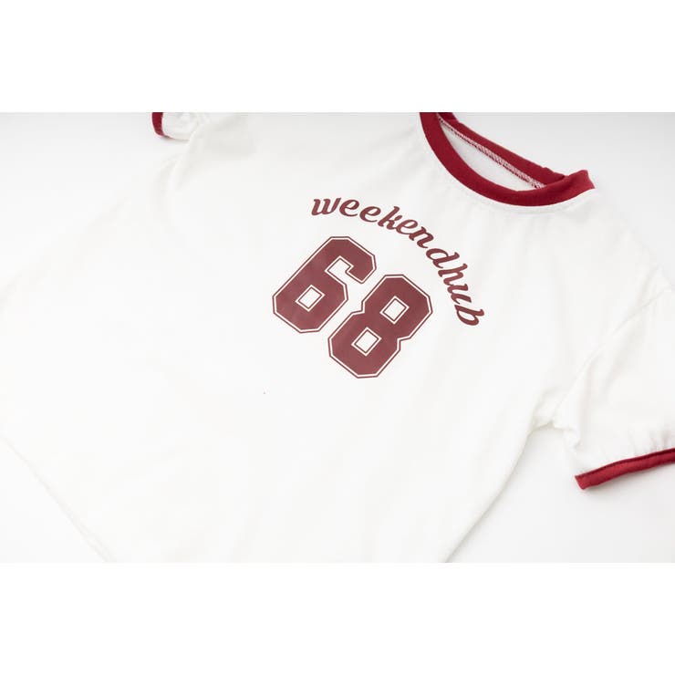 【2点セット】サイドラインロゴプリントトップス＋ティアードスカート | URBAN CHERRY | 詳細画像24 