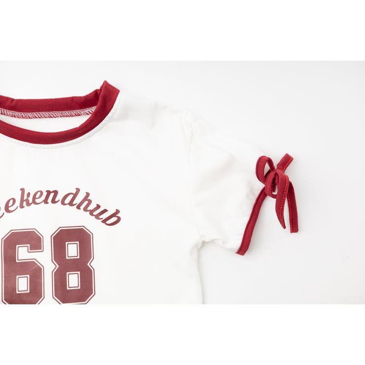 【2点セット】サイドラインロゴプリントトップス＋ティアードスカート | URBAN CHERRY | 詳細画像26 