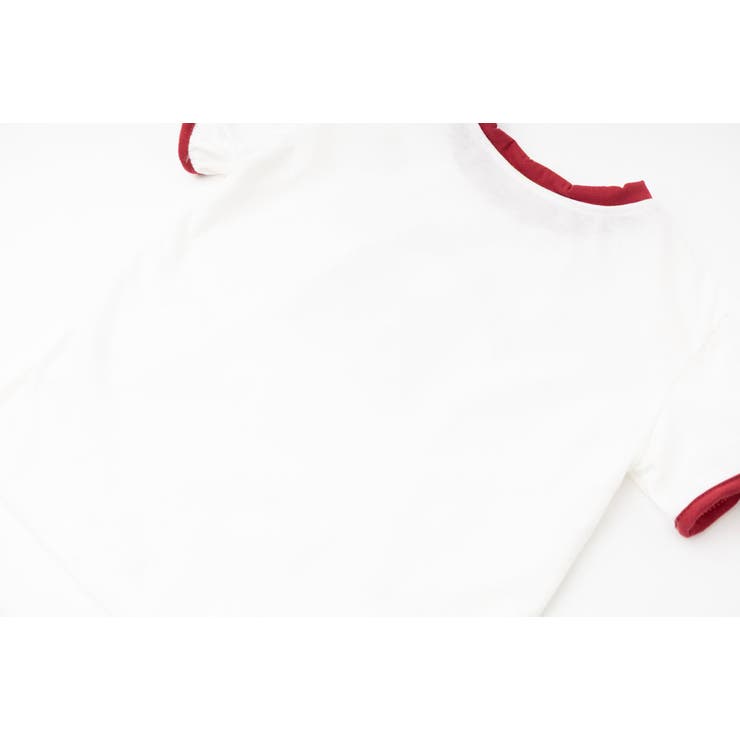 【2点セット】サイドラインロゴプリントトップス＋ティアードスカート | URBAN CHERRY | 詳細画像28 