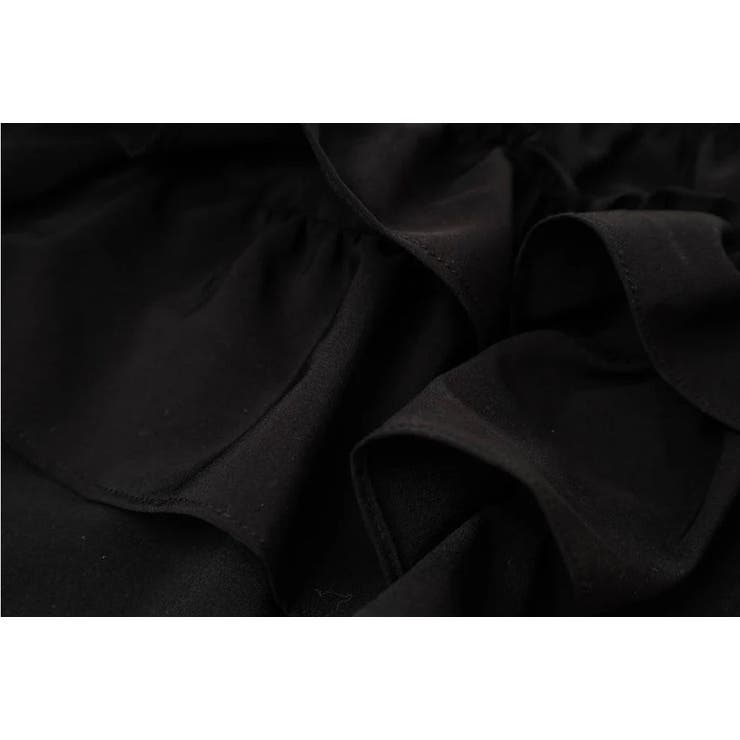 【2点セット】サイドラインロゴプリントトップス＋ティアードスカート | URBAN CHERRY | 詳細画像38 