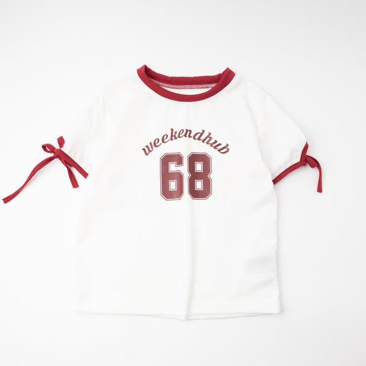 【2点セット】サイドラインロゴプリントトップス＋ティアードスカート | URBAN CHERRY | 詳細画像6 