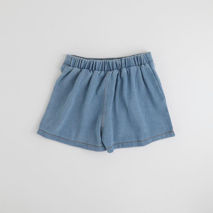 【2点セット】カットワークレーススクエアネックブラウス＋デニムキュロットスカート | URBAN CHERRY | 詳細画像11 