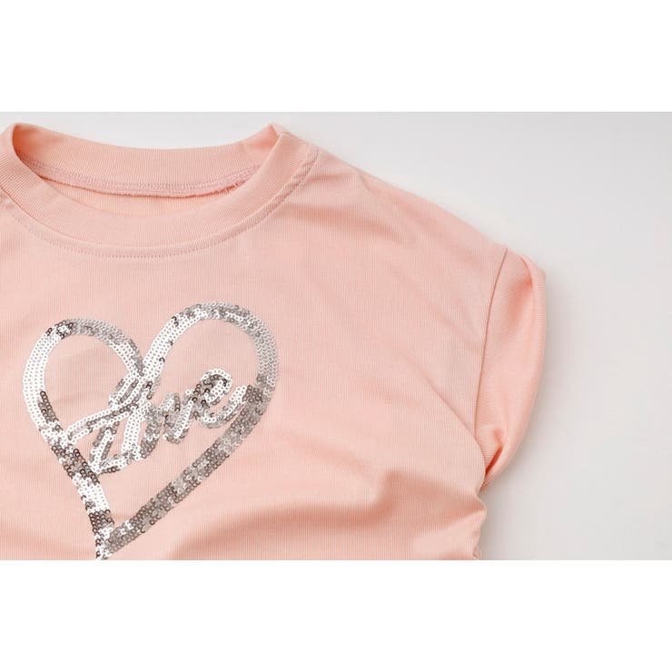 【2点セット】サイドギャザーハートTシャツ＋アシンメトリーダメージデニムスカート | URBAN CHERRY | 詳細画像27 