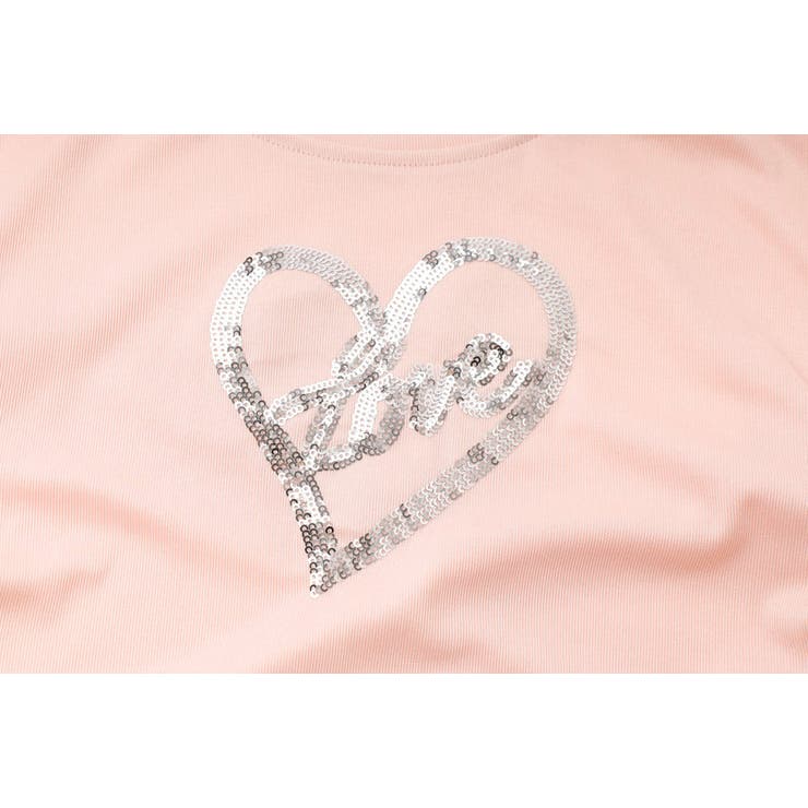 【2点セット】サイドギャザーハートTシャツ＋アシンメトリーダメージデニムスカート | URBAN CHERRY | 詳細画像32 
