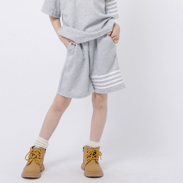 【2点セット】ラインデザインルーズTシャツ＋ショートパンツ | URBAN CHERRY | 詳細画像21 