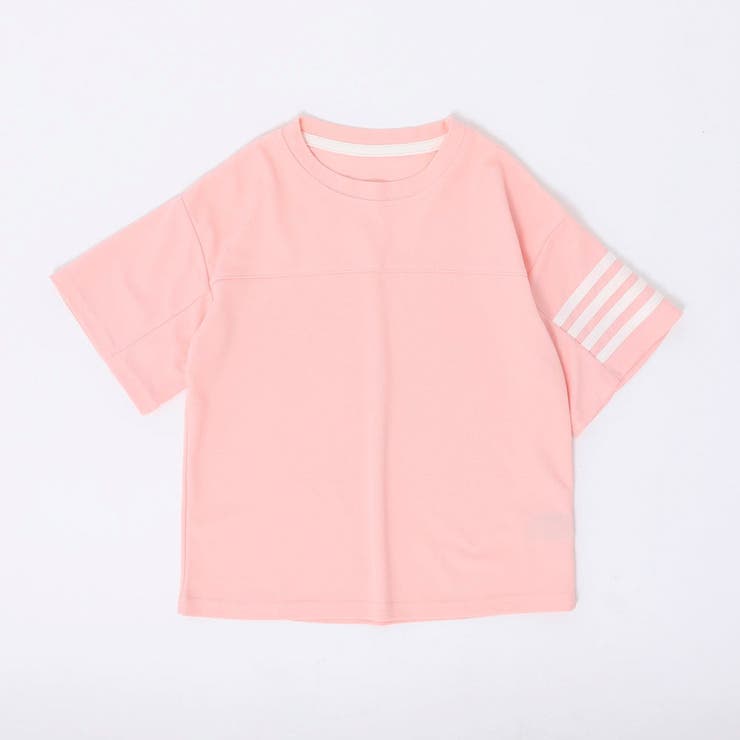 【2点セット】ラインデザインルーズTシャツ＋ショートパンツ | URBAN CHERRY | 詳細画像7 