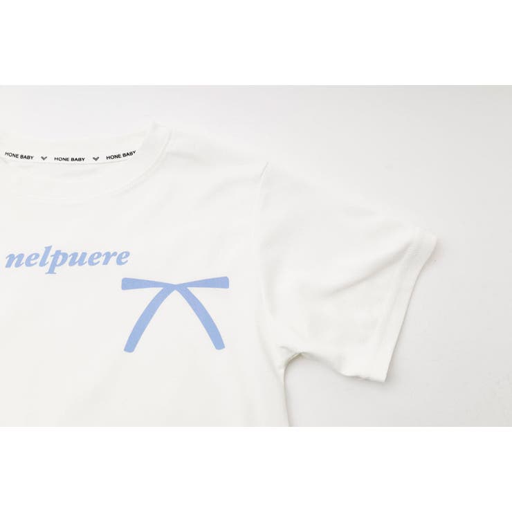 【2点セット】リボンプリントオーバーサイズTシャツ＋カラーストレートパンツ | URBAN CHERRY | 詳細画像29 