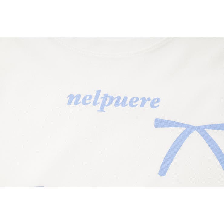 【2点セット】リボンプリントオーバーサイズTシャツ＋カラーストレートパンツ | URBAN CHERRY | 詳細画像32 