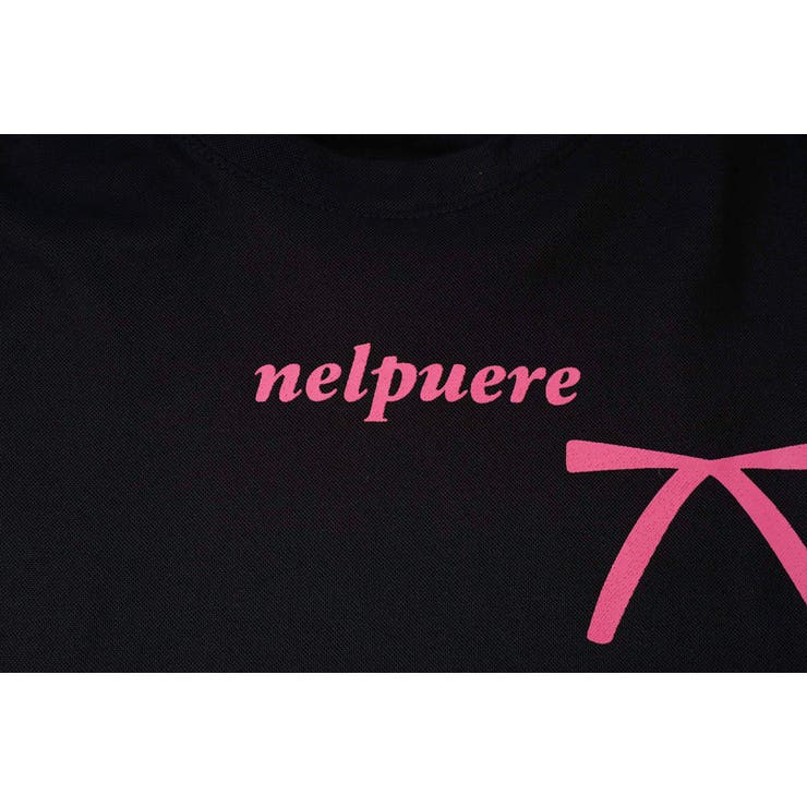 【2点セット】リボンプリントオーバーサイズTシャツ＋カラーストレートパンツ | URBAN CHERRY | 詳細画像33 