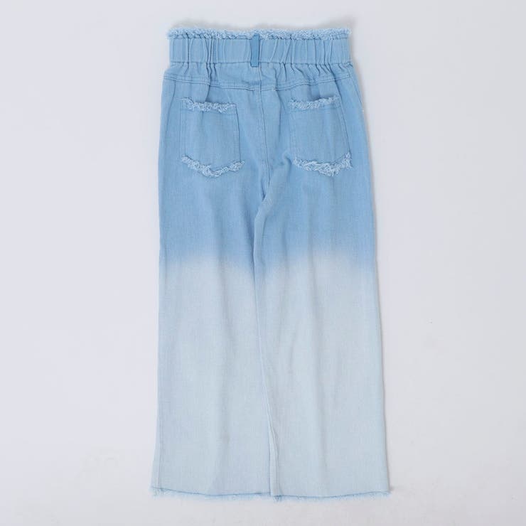 【2点セット】バタフライデザインタンクトップ＋グラデーションダメージデニムパンツ | URBAN CHERRY | 詳細画像20 