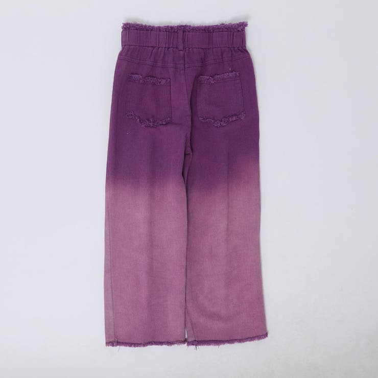 【2点セット】バタフライデザインタンクトップ＋グラデーションダメージデニムパンツ | URBAN CHERRY | 詳細画像22 