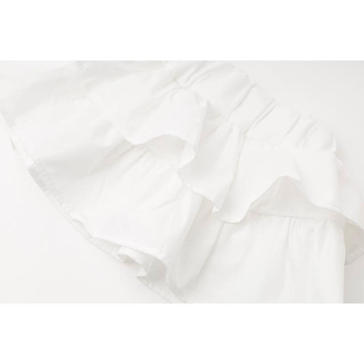 【2点セット】リボンプリントクロップドTシャツ＋フリルドッキングパンツ | URBAN CHERRY | 詳細画像29 