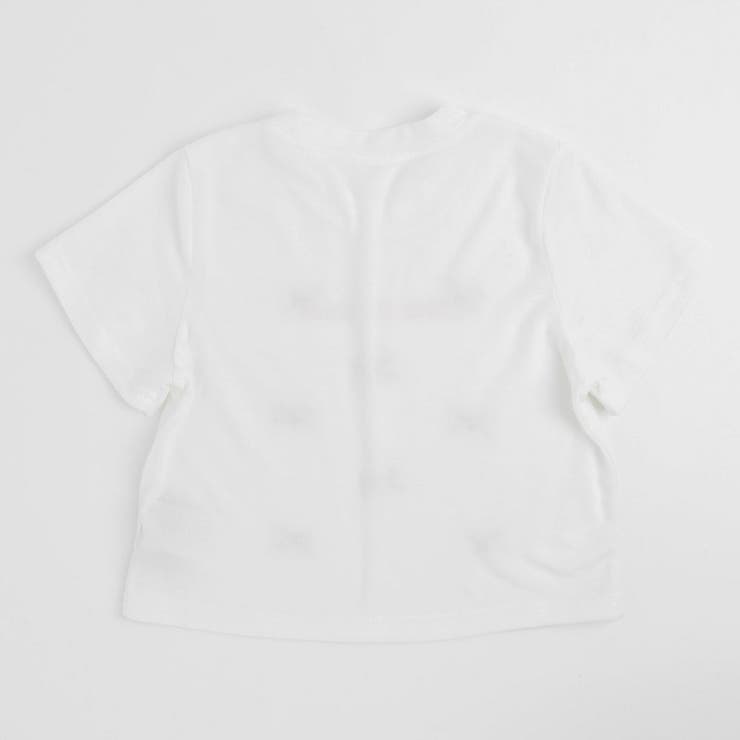 【2点セット】ミニリボンデザインTシャツ＋プリーツティアードスカート | URBAN CHERRY | 詳細画像5 
