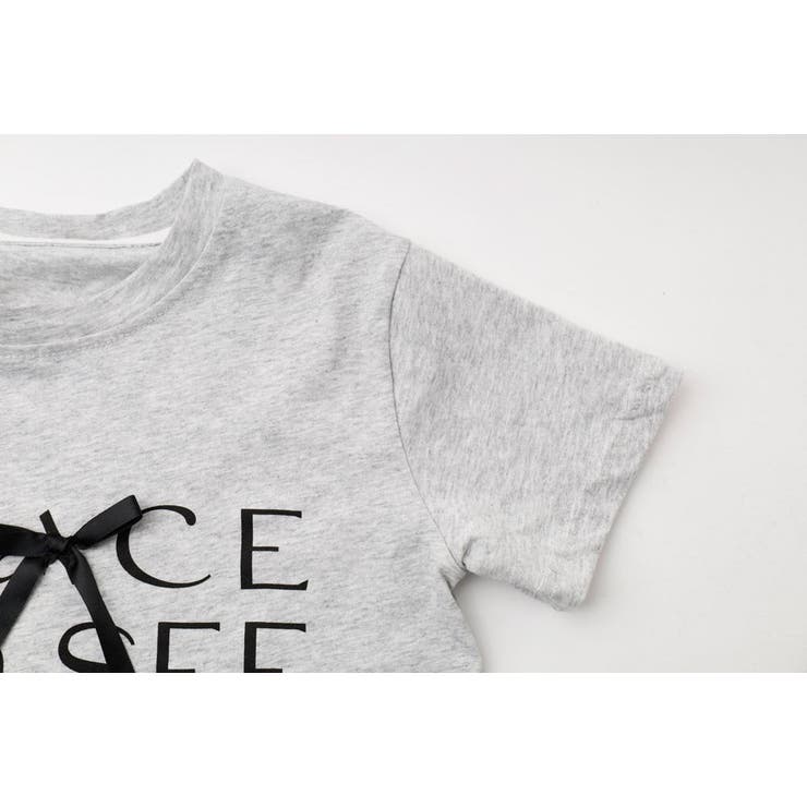 【2点セット】フレンチロゴプリントリボンTシャツ＋カーゴミニスカート | URBAN CHERRY | 詳細画像21 