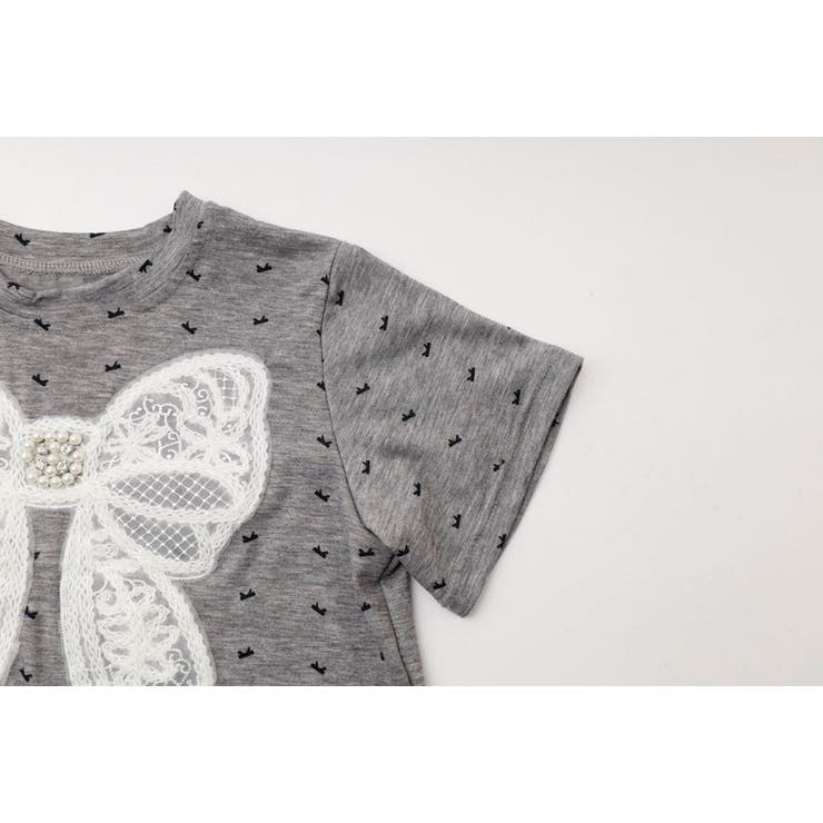 【2点セット】レースリボンミニドットTシャツ＋レーススカート | URBAN CHERRY | 詳細画像21 