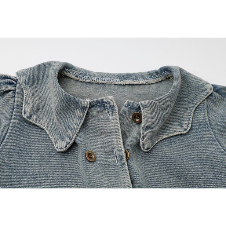 【2点セット】デニムスカラップカラートップス＋プリーツスカート | URBAN CHERRY | 詳細画像21 