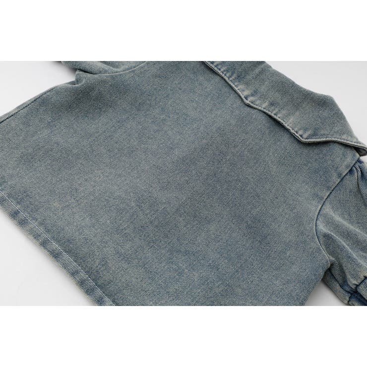 【2点セット】デニムスカラップカラートップス＋プリーツスカート | URBAN CHERRY | 詳細画像23 