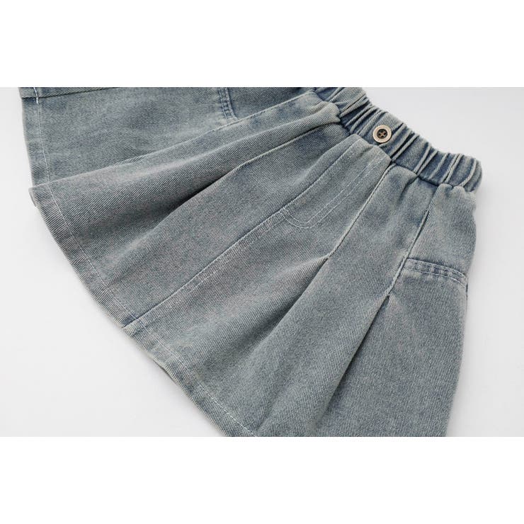 【2点セット】デニムスカラップカラートップス＋プリーツスカート | URBAN CHERRY | 詳細画像26 