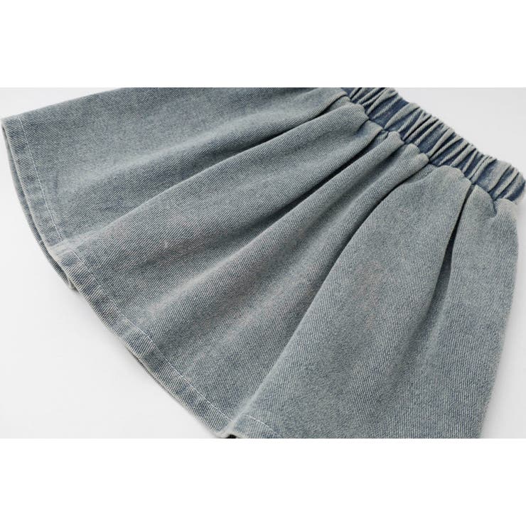 【2点セット】デニムスカラップカラートップス＋プリーツスカート | URBAN CHERRY | 詳細画像29 