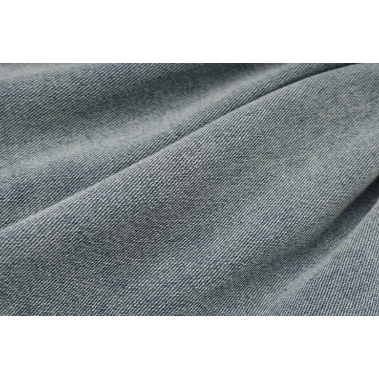【2点セット】デニムスカラップカラートップス＋プリーツスカート | URBAN CHERRY | 詳細画像30 
