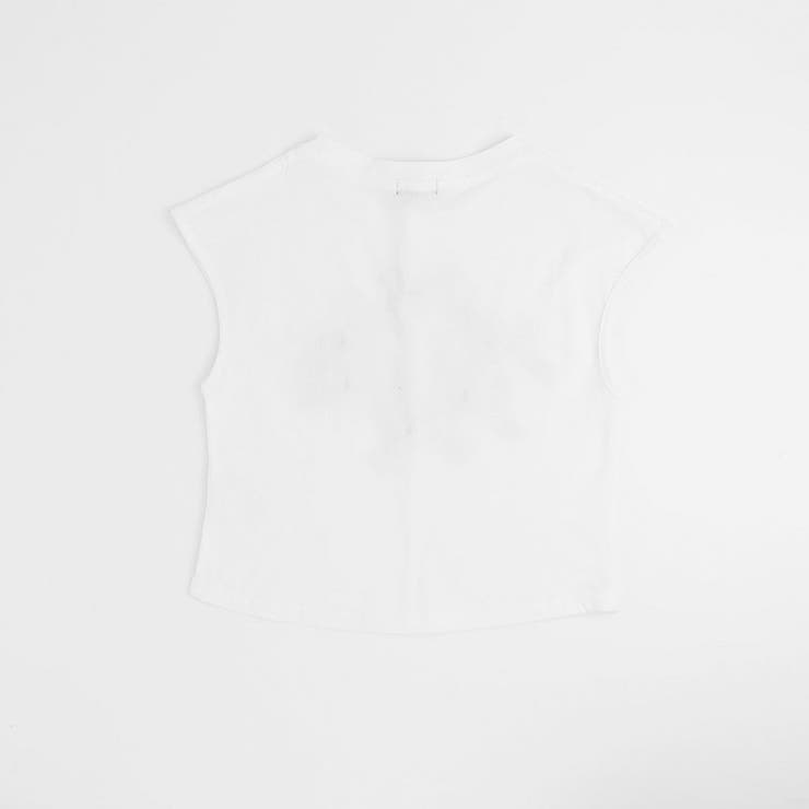 【2点セット】パールリボンフレンチスリーブTシャツ＋ティアードスカート | URBAN CHERRY | 詳細画像6 