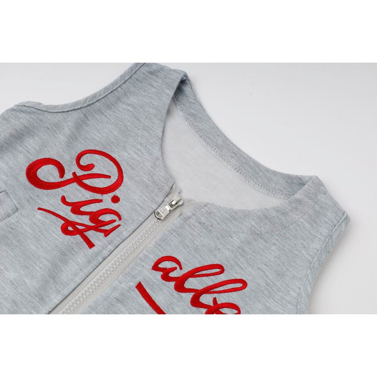 【2点セット】フロントジップノースリーブトップス＋ティアードスカート | URBAN CHERRY | 詳細画像15 