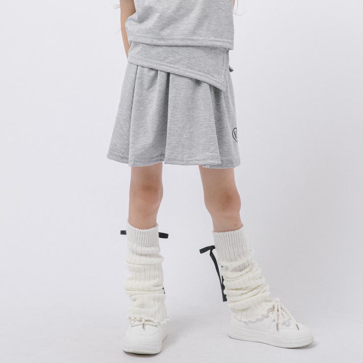【2点セット】ワンポイントクロップドトップス＋レイヤードライクスカート | URBAN CHERRY | 詳細画像18 