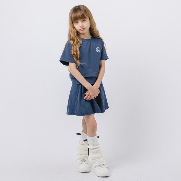 【2点セット】ワンポイントクロップドトップス＋レイヤードライクスカート | URBAN CHERRY | 詳細画像48 