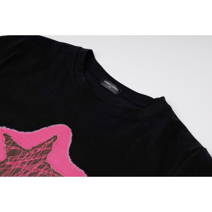 【2点セット】フロントネオンスタープリントTシャツ＋カラーストレートパンツ | URBAN CHERRY | 詳細画像16 