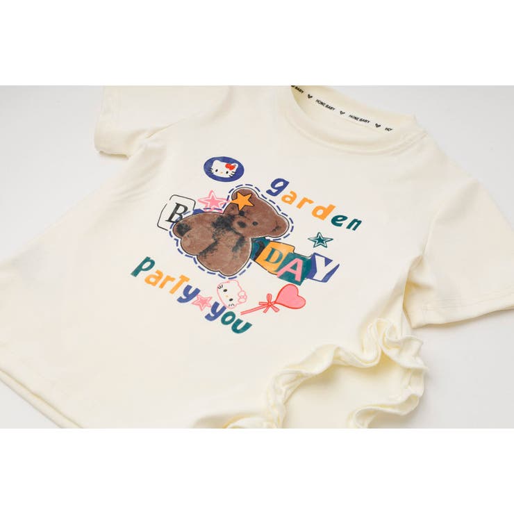 【2点セット】サイドスリットプリントTシャツ＋チェックティアードスカート | URBAN CHERRY | 詳細画像16 