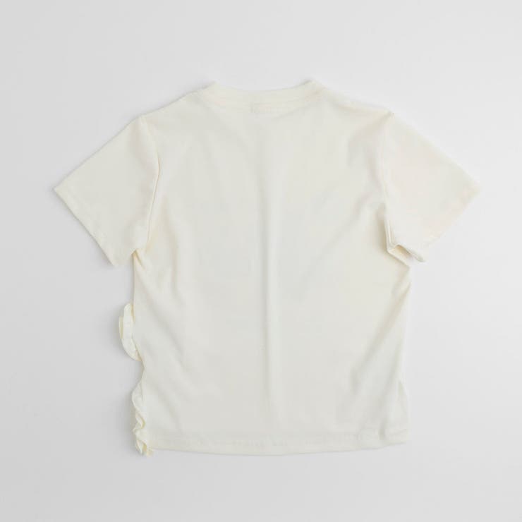 【2点セット】サイドスリットプリントTシャツ＋チェックティアードスカート | URBAN CHERRY | 詳細画像5 