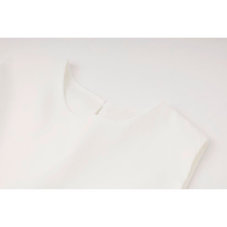 【2点セット】ノースリーブレースペプラムトップス＋デニムパンツ | URBAN CHERRY | 詳細画像17 