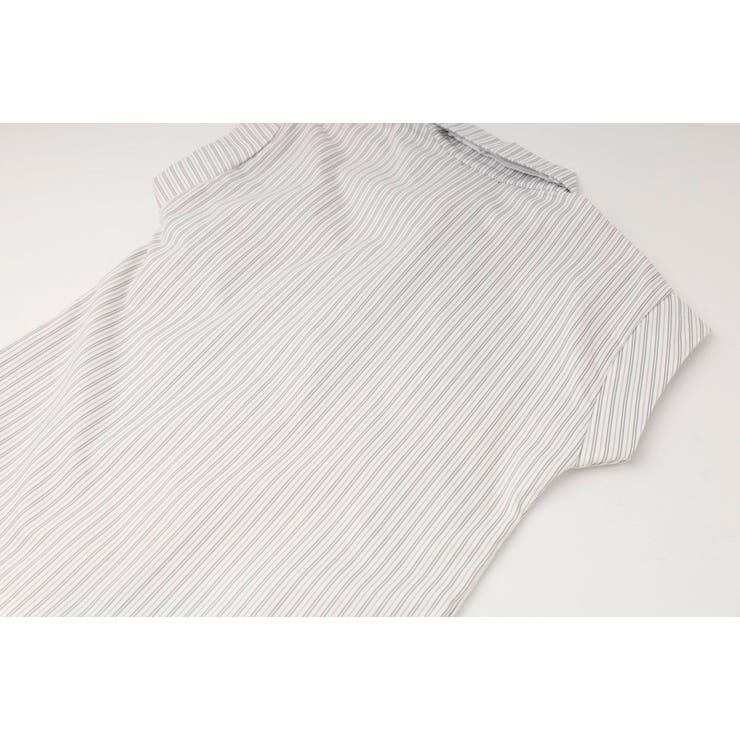 【3点セット】タイ付きストライプフレンチスリーブシャツ＋プリーツスカート | URBAN CHERRY | 詳細画像25 