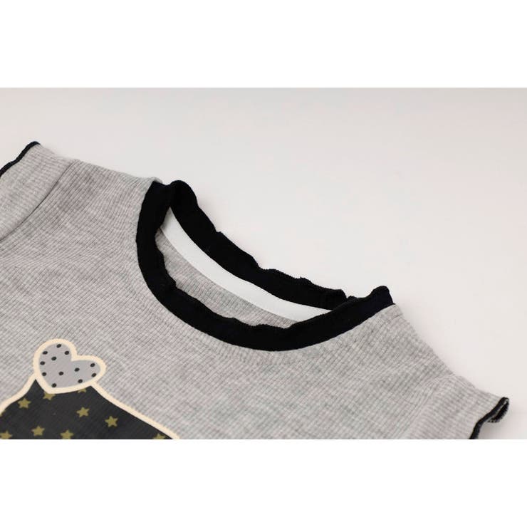 【2点セット】配色メロウリブトップス＋ドットティアードスカート | URBAN CHERRY | 詳細画像17 