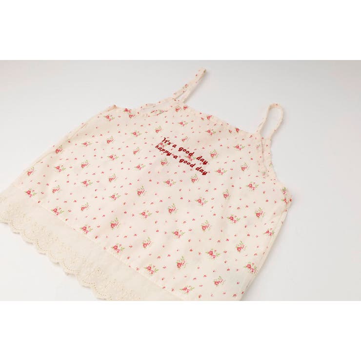 【3点セット】ノースリーブトップス＋フラワーキャミ＋デニムスカート | URBAN CHERRY | 詳細画像25 