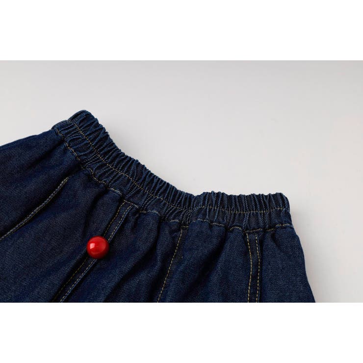 【3点セット】ノースリーブトップス＋フラワーキャミ＋デニムスカート | URBAN CHERRY | 詳細画像32 