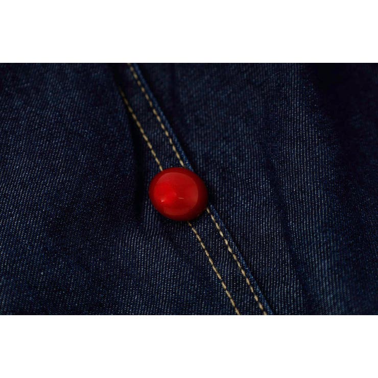【3点セット】ノースリーブトップス＋フラワーキャミ＋デニムスカート | URBAN CHERRY | 詳細画像36 