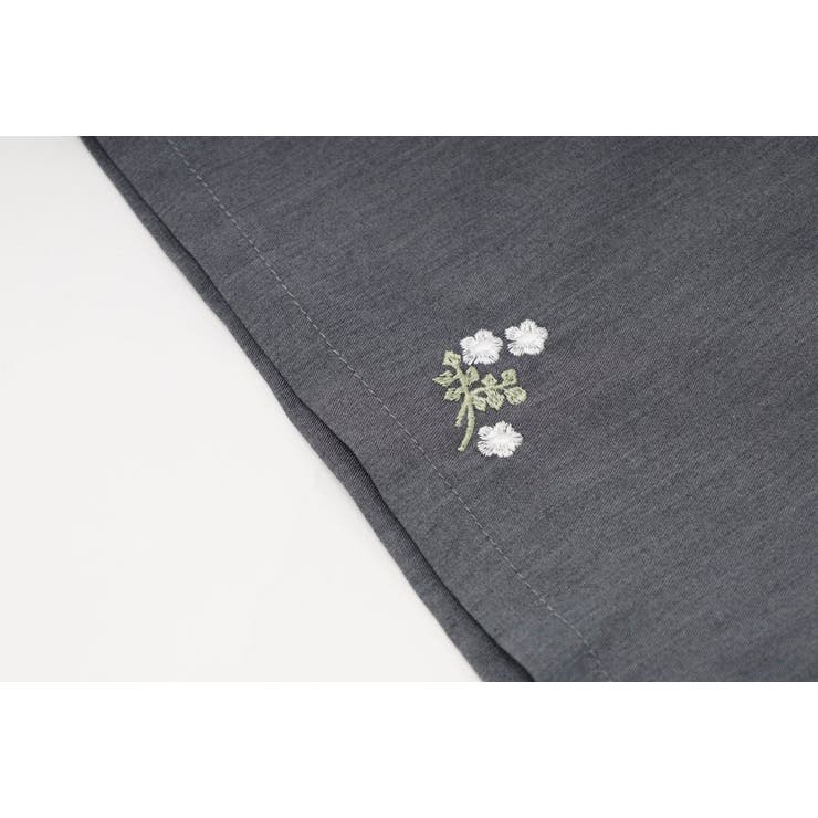 【2点セット】レースカラーフラワー刺繍トップス＋プリーツスカート | URBAN CHERRY | 詳細画像18 