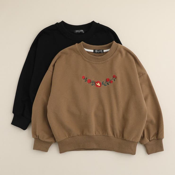 花刺繍スウェット[品番：VINK0000482]｜URBAN CHERRY（アーバン