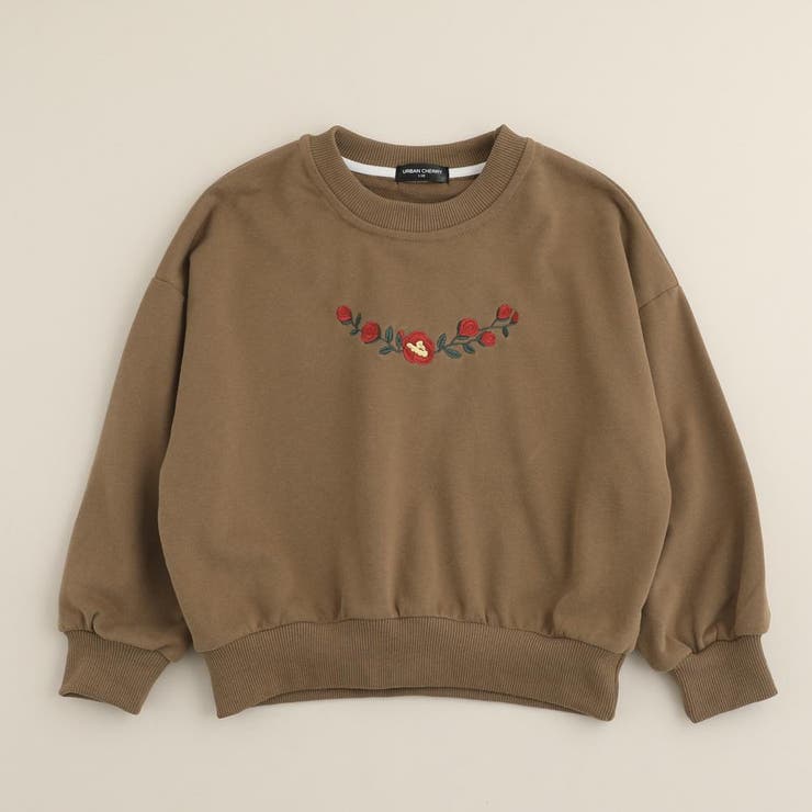 花刺繍スウェット[品番：VINK0000482]｜URBAN CHERRY（アーバン