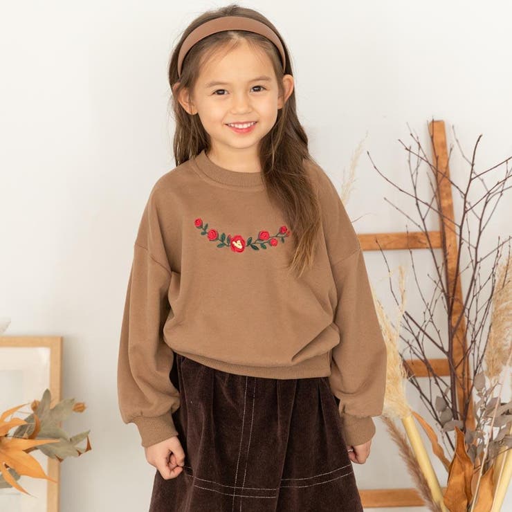 花刺繍スウェット[品番：VINK0000482]｜URBAN CHERRY（アーバン