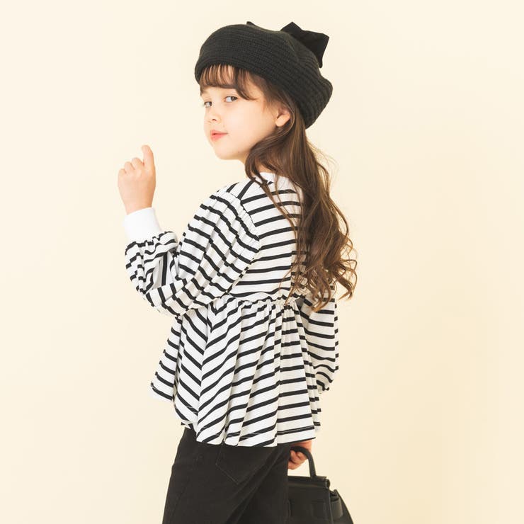 ペプラムボーダートップス | URBAN CHERRY | 詳細画像20 