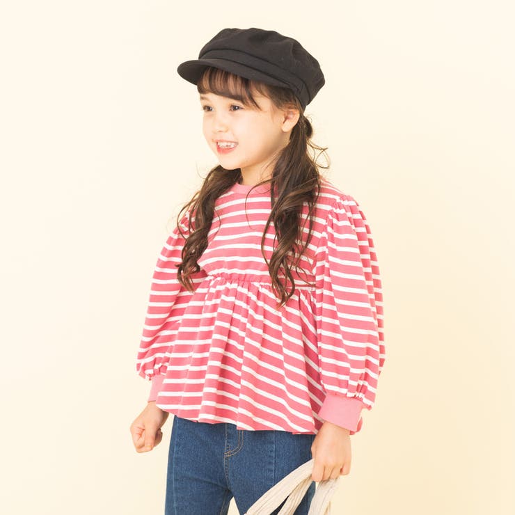 ペプラムボーダートップス | URBAN CHERRY | 詳細画像9 