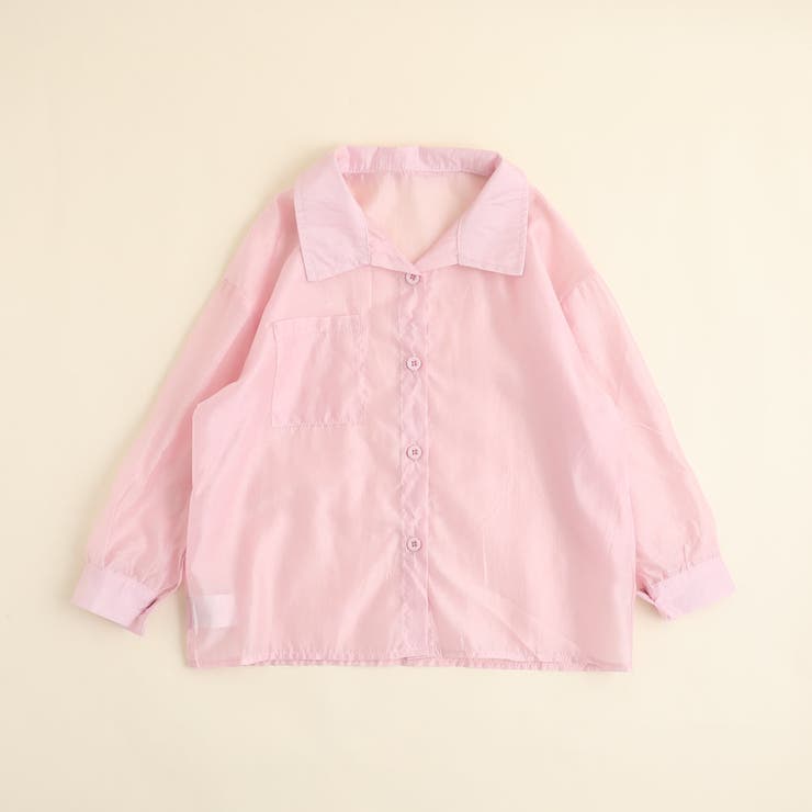 UVカット】シアーカラーシャツ[品番：VINK0001728]｜URBAN CHERRY