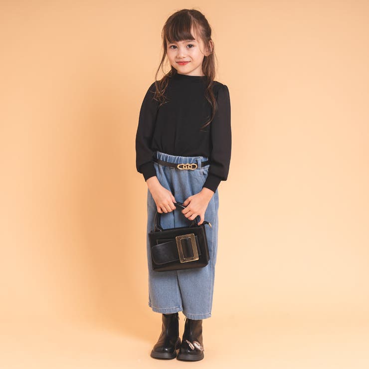 【伸縮性・保温性バツグン】シフォンドッキングバックリボンリブトップス | URBAN CHERRY | 詳細画像12 