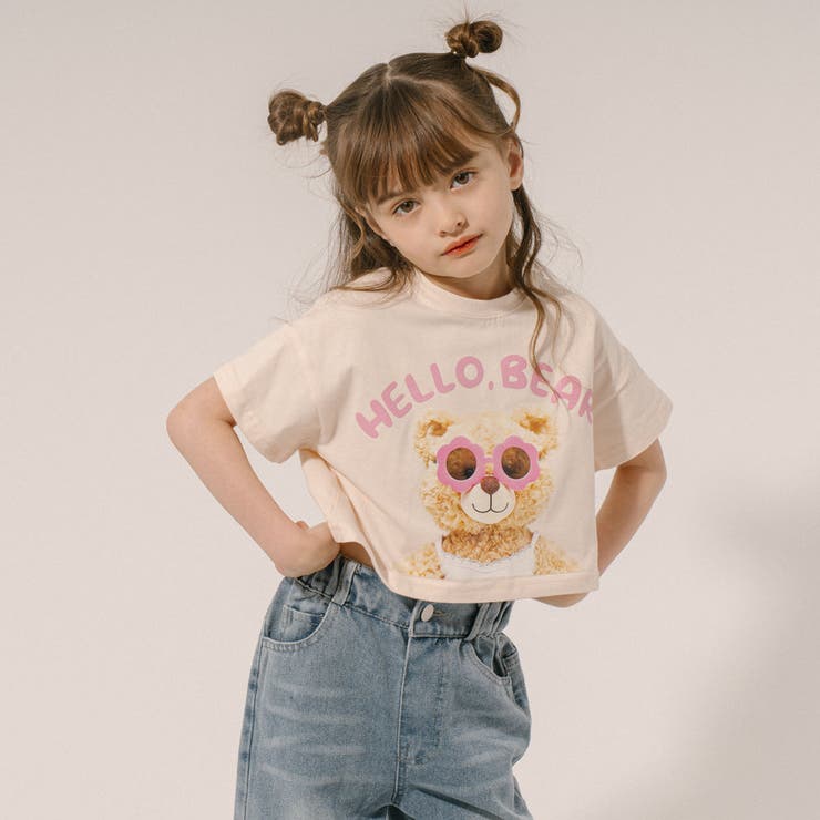 TOPYS FRANCE トピィーちゃん　ポリシャツ　マルチカラーアート柄 オトナ OTONA 水彩アート柄シャツ トップス （ブルー