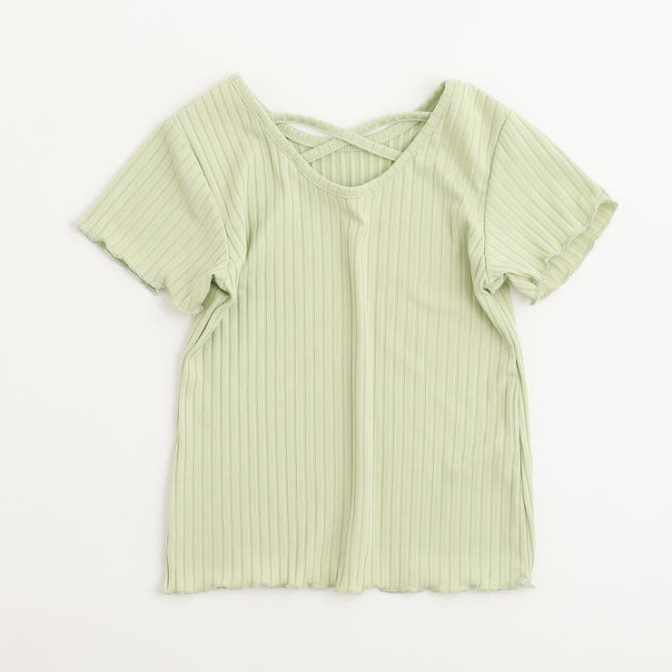 バッククロスリブTシャツ | URBAN CHERRY | 詳細画像8 