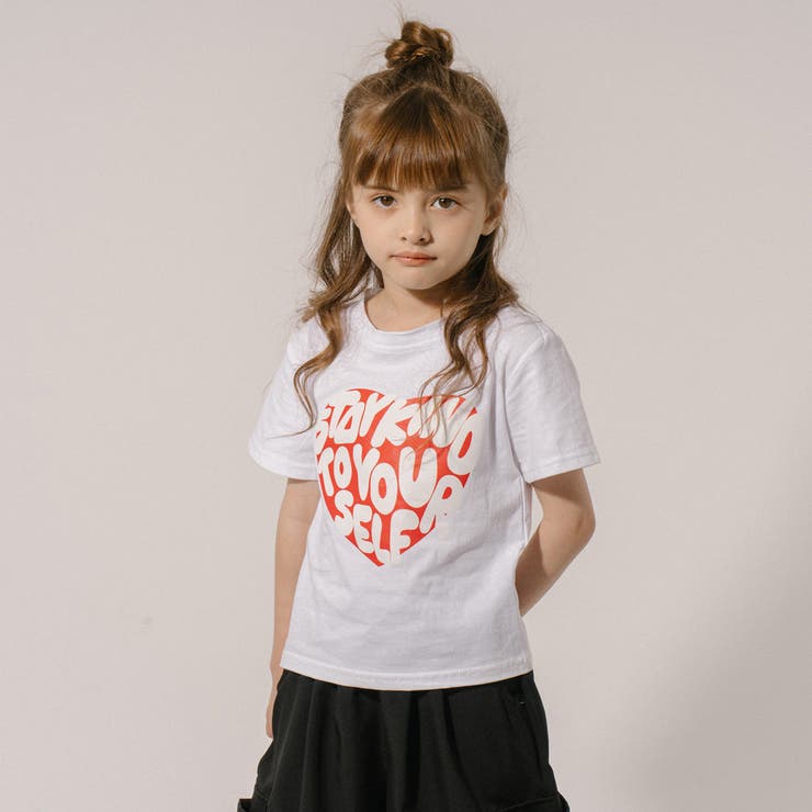 クロップドハートロゴプリントTシャツ | URBAN CHERRY | 詳細画像13 