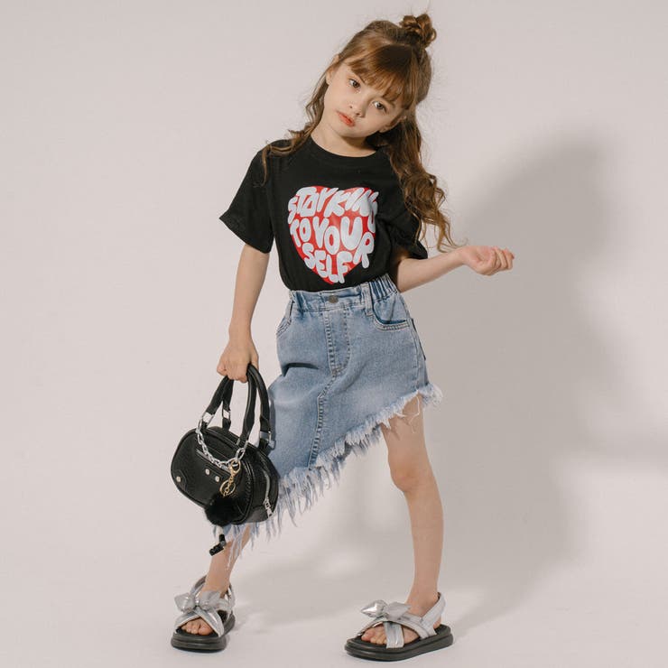 クロップドハートロゴプリントTシャツ | URBAN CHERRY | 詳細画像16 